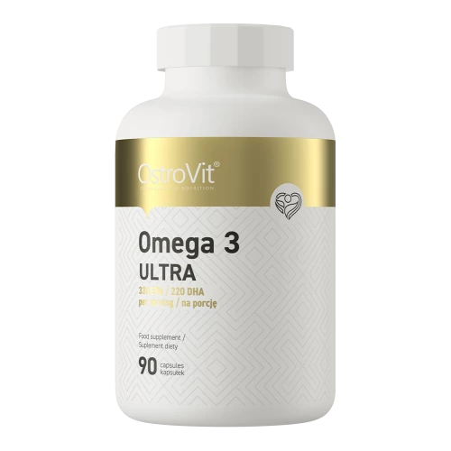 OstroVit - Omega 3 Ultra - 90 kapsułek OstroVit - Omega 3 Ultra - 90 kapsułek
